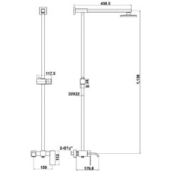 Душевая система Timo Selene SX-1113