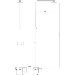 Душевая система Timo Selene SX-1013 chrome