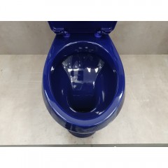 Унитаз Оскольская керамика Элисса синий без сиденья