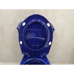 Унитаз Оскольская керамика Элисса синий без сиденья