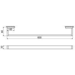 Полотенцедержатель Steinberg 460 2600