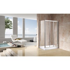 Душевой угол Cezares Family-M FAMILY-AH-3-120/80-C-Cr-M