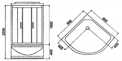 Душевая кабина AquaBoom D1021