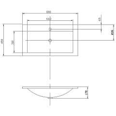 Тумба с раковиной Акватон Диор 80 бордо 1A1678K1DR940