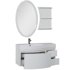 Комплект мебели Aquanet Опера 115 L белый 00169448