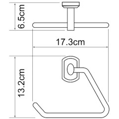 Полотенцедержатель WasserKRAFT Oder K-3061