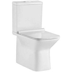 Унитаз BelBagno Romano BB353CPR+BB353T+BB146SC безободковый