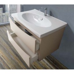 Тумба под раковину BelBagno Fly 60 bianco lucido FLY-600-2C-SO-BL-P