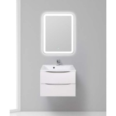 Тумба под раковину BelBagno Marino 65 bianco opaco MARINO-650-2C-SO-BO-P