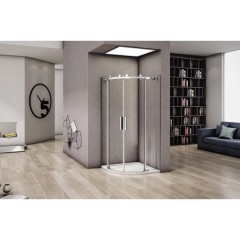 Душевое ограждение GooDDooR Altair R-TD-100-C-CH