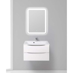 Тумба с раковиной BelBagno Marino 75 bianco lucido