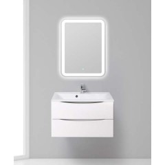 Тумба с раковиной BelBagno Marino 80 bianco lucido