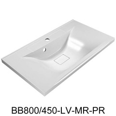 Тумба с раковиной BelBagno Marino 80 rovere cioccolato amaro