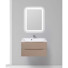 Тумба под раковину BelBagno Marino 80 cappuccino lucido MARINO-800-2C-SO-CL-P