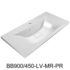 Тумба с раковиной BelBagno Marino 90 cappuccino lucido