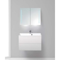 Тумба с раковиной BelBagno Regina 80 bianco opaco