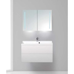 Тумба с раковиной BelBagno Regina 90 bianco opaco