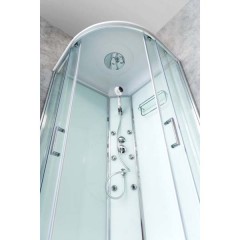 Душевая кабина BelBagno Uno UNO-CAB-R-2-80-C-Cr-TOP