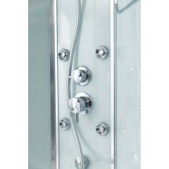 Душевая кабина BelBagno Uno UNO-CAB-R-2-80-C-Cr-TOP