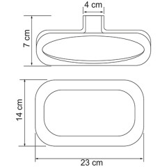 Полотенцедержатель-кольцо WasserKRAFT Kammel K-8360