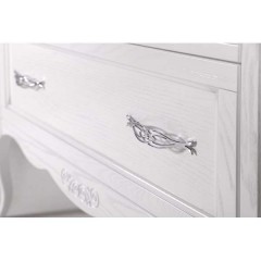 Комплект мебели ASB-Woodline Модерн 105 белый массив ясеня