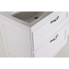 Комплект мебели ASB-Woodline Прато 100 белый массив ясеня