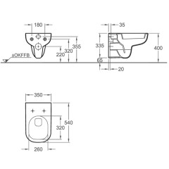 Крышка-сиденье для унитаза Geberit Smyle 500.236.01.1