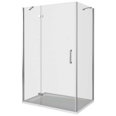 Душевая дверь GooDDooR Saturn WTW-130-C-CH-L