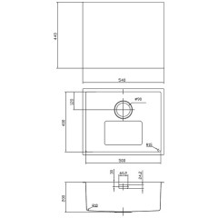 Мойка кухонная Iddis Edifice EDI54S0i77