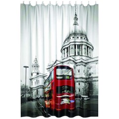 Шторка для ванной комнаты Iddis London Spirits 542P18Ri11