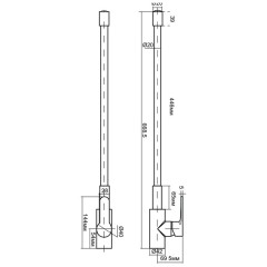 Смеситель для кухни Aquanet FF6239 красный 00189333