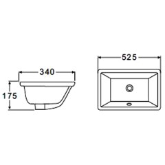 Раковина встраиваемая BelBagno BB1009