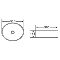 Раковина накладная BelBagno BB1049