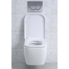 Унитаз подвесной BelBagno Veneto BB132CH+BB132SC