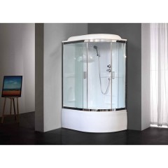 Душевая кабина Royal Bath RB8120BK1-T-CH L