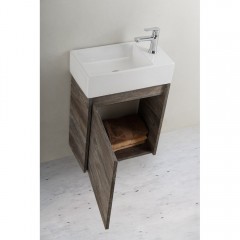 Тумба под раковину BelBagno Kraft Mini pino pasadena KRAFT-MINI-450/250-1A-SO-PP-L