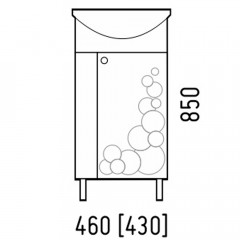 Комплект мебели Corozo Орфей 45