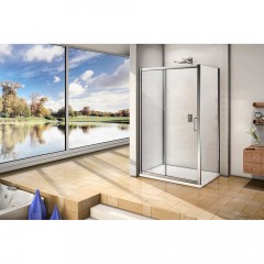 Душевая дверь GooDDooR Neo WTW-130-C-CH