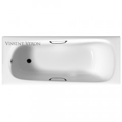 Ванна чугунная Vinsent Veron Concept 170x70 с ножками и ручками