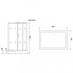 Душевая кабина Niagara Premium NG-6012QL