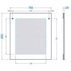 Комплект мебели Alavann Crystal 65