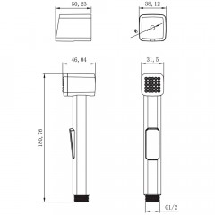 Гигиенический душ Lemark LM8076C