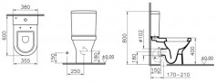 Унитаз подвесной VitrA S50 5320B003 (48 см)