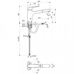 Смеситель для кухни Ideal Standard Ceraplan III B0956AA