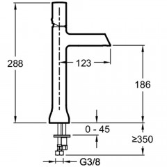 Смеситель для раковины Jacob Delafon Toobi E8960-CP