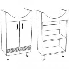 Тумба под раковину Corozo Олимп 60 SD-00000692