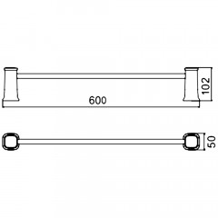 Полотенцедержатель Ledeme 302 L30201B