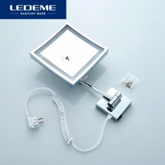 Зеркало косметическое настенное Ledeme L6608D