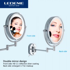 Зеркало косметическое настенное Ledeme L6810D-7