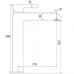 Смеситель для раковины Gappo G03-6 G1003-16